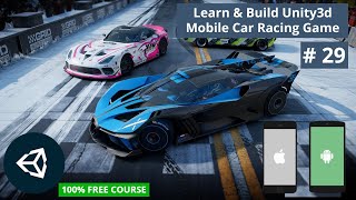 Unity Garage Selection UI  Unity3d Mobile Game Development Tutorial  Car Racing Game [upl. by Murdoch]