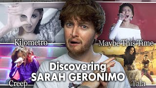 DISCOVERING SARAH GERONIMO Tala Maybe This Time Kilometro Creep  Vocal Reaction [upl. by Mad]