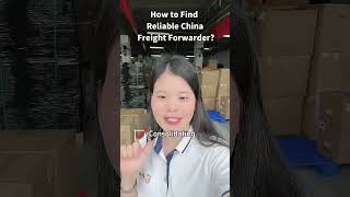 How to find reliable china freight forwarder chinashippingagent dfhfreight shipment shiptofba [upl. by Paget750]