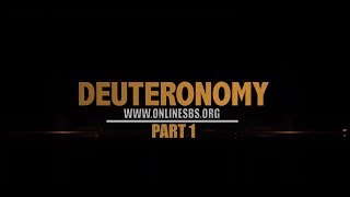 Deuteronomy Part 1 by Phil Leage Introduction to Deuteronomy and the Suzerainty Covenant 5421mins [upl. by Chemarin]