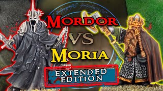 Mordor vs KhazadDûm  MESBG Live Battle Report [upl. by Haiasi751]