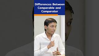 Java Interview Question  Differences Between Comparable and Comparator  shorts kiransir [upl. by Nakashima935]