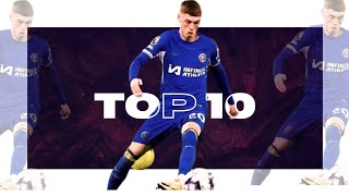 Top 10 BEST Goal Scorer Of The Premier League’s 20242025 [upl. by Zelda66]