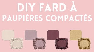 ✮ Recette Minute ✮ Fard à paupières Paillettes Pigments  Compactés ✮  Caly Beauty [upl. by Lougheed774]