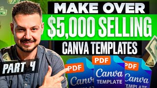 From Design to Dollars Monetize Your Canva Templates Today [upl. by Hullda]