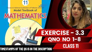 Exercise 33 class 11 NbF maths  ex 33 class 11  exercise 33 class 11 class11Ex33 [upl. by Reahard798]