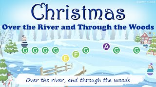 Over the River and Through the Woods CHRISTMAS  BOOMWHACKERS amp BELLS Play Along [upl. by Secnirp17]