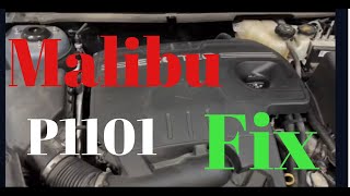 CHEVY MALIBU P1101 TROUBLE CODE EASY FIX [upl. by Jovi]