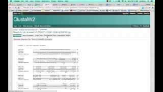 Align multiple DNA sequences CLUSTALW [upl. by Leiuqeze]