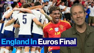 Spain and England To Face Off In Euro 2024 Final [upl. by Malet265]