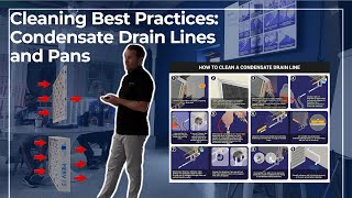 Cleaning Best Practices Condensate Drain Lines and Pans [upl. by Rheba401]