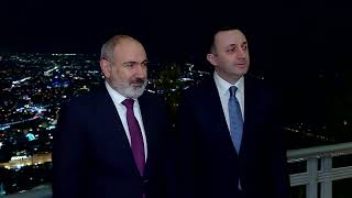 პრემიერმინისტრმა ირაკლი ღარიბაშვილმა ნიკოლ ფაშინიანს ვახშამზე უმასპინძლა [upl. by Gnaoh]