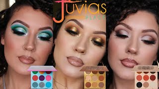 JUVIAS PLACE WARRIOR 12 amp 3 PALETTES TUTORIAL [upl. by Akiwak]