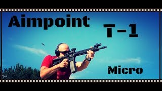 Aimpoint T1 Micro Red Dot Optic Review HD [upl. by Ormiston]