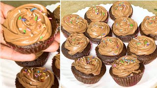 💫👍Soft amp Delicious Chocolate Cupcake 🧁  Chocolate Cupcake Recipe 🧁 [upl. by Oliviero176]