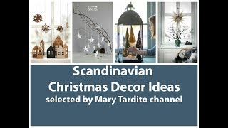 Scandinavian Christmas Decor Ideas  Minimalist Winter Decor Ideas [upl. by Hadwyn801]