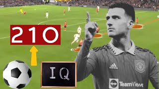 Diogo Dalot  Football Intelligence  Tactical Analysis [upl. by Ahsiki]