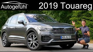 Allnew Volkswagen Touareg III RLine FULL REVIEW 2019 VW Touareg 3 test  Autogefühl [upl. by Yngiram]