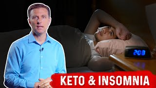 Insomnia on Keto Explained By DrBerg [upl. by Nerag]