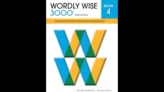 wordly wise 4  lessons 610  review video [upl. by Nichola]