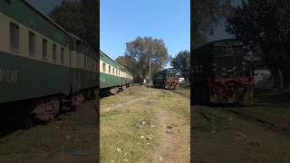 After completing Journey New American Locomotive GEU 20 going back towards loco shed shorts yt [upl. by Halie]