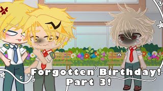 Bakusquad forget’s Denkis birthday MHA Denki angst Class 1B Gcmv Part 3 [upl. by Anileva]