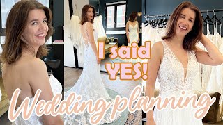 Mn trouwjurk uitkiezen 👰‍♀️ 💍 Wedding Planning 4 [upl. by Knowlton]