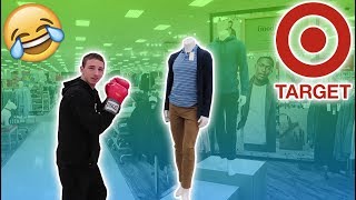 BOXING MANNEQUINS IN TARGET [upl. by Hepsoj]