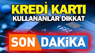 Kredi kartı yapılandırma ve düzenlemesi [upl. by Tteirrah]