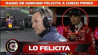 ¡EQUIPO ANIMA A CHECO AUDIO HORNER FELICITA A SERGIO PÉREZ EL PILOTO MEXICANO FURIOSO POR PERDER P2 [upl. by Pablo255]