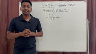 ECG part 1 Placement of ECG Electrodes  Leads [upl. by Arvonio]