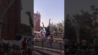 Calisthenics public reaction 🌍 calisthenics shorts youtubeshorts trending viralshort [upl. by Erbua987]