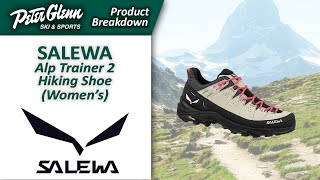 Salewa Alp Trainer 2 Hiking Shoe Womens  S2223 Product Breakdown [upl. by Eiramanin]