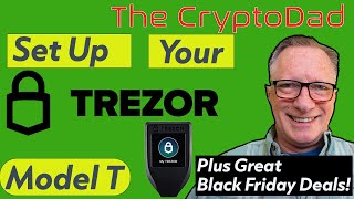 CrypoDad How to Set Up the Trezor Model T [upl. by Anauqed]