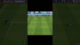 Amazing shooting Skills gaming shorts football footballedits [upl. by Ellimahs]