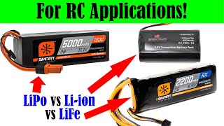 Basics of LiPo vs Li ion vs LiFe Batteries Explained [upl. by Lorelei]