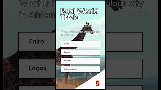 Geography Edition quiz geography geographyquiz triviatime trivia [upl. by Feinberg]