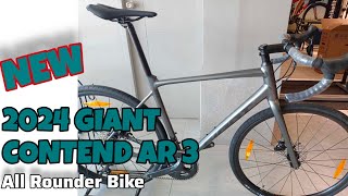 2024 GIANT CONTEND AR 3 ROAD BIKE [upl. by Murage290]