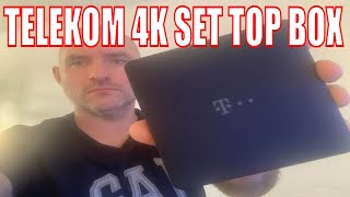 Telekom 4K set up box  android tv [upl. by Tnomyar814]