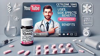 Cetirizine Tablet  Cetirizine Hydrochloride Tablets ip 10mg in Hindi cetirizinetablet [upl. by Buine99]