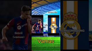 Real Madrid song vs Barcelona song [upl. by Casabonne]