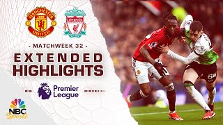 Manchester United v Liverpool  PREMIER LEAGUE HIGHLIGHTS  462024  NBC Sports [upl. by Yevreh448]