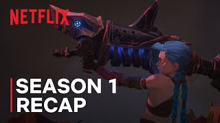 Arcane Season 1  Recap  Netflix [upl. by Maddie554]