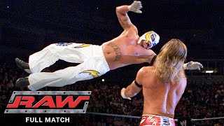 FULL MATCH  Rey Mysterio vs Shawn Michaels Raw Nov 14 2005 [upl. by Lyrad]