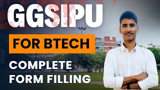 GGSIPU Counselling Registration Form Filling Explained in Detail  GGSIPU Delhi [upl. by Refotsirhc]