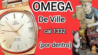 Omega DeVille cal 1332 Cambio de pila y configuración [upl. by Noreg]