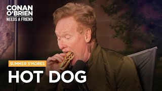 Conan Refuses To Put Ketchup On His Hot Dog  Conan OBrien Needs A Friend [upl. by Husha]