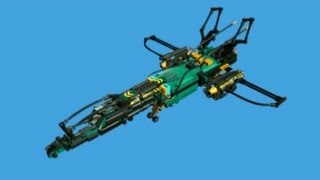 Lego Cybermaster 8482 amp The Mission 8450  Motorized Jet [upl. by Noterb]