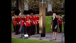 Amy Manford sings Australian Anthem in the presence of Royals [upl. by Babita]