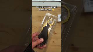 Unboxing the Prime Karambit knife 😮‍💨 valorant valorantclips valorantfunny unboxing [upl. by Ioved]